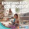 4 Pieces | Hours of Fun for Kids | Imaginative Play & Stimulating Creative Learning | Toddler Sensory Toys | Tons of Ways to Play | Connect, Stretch, Twist & Pop
